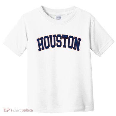 Houston Vintage Blue Orange Toddler T-Shirt