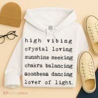 High Vibing Crystal Loving Sunshine Seeking Chakra Balancing Hoodie thumb 4