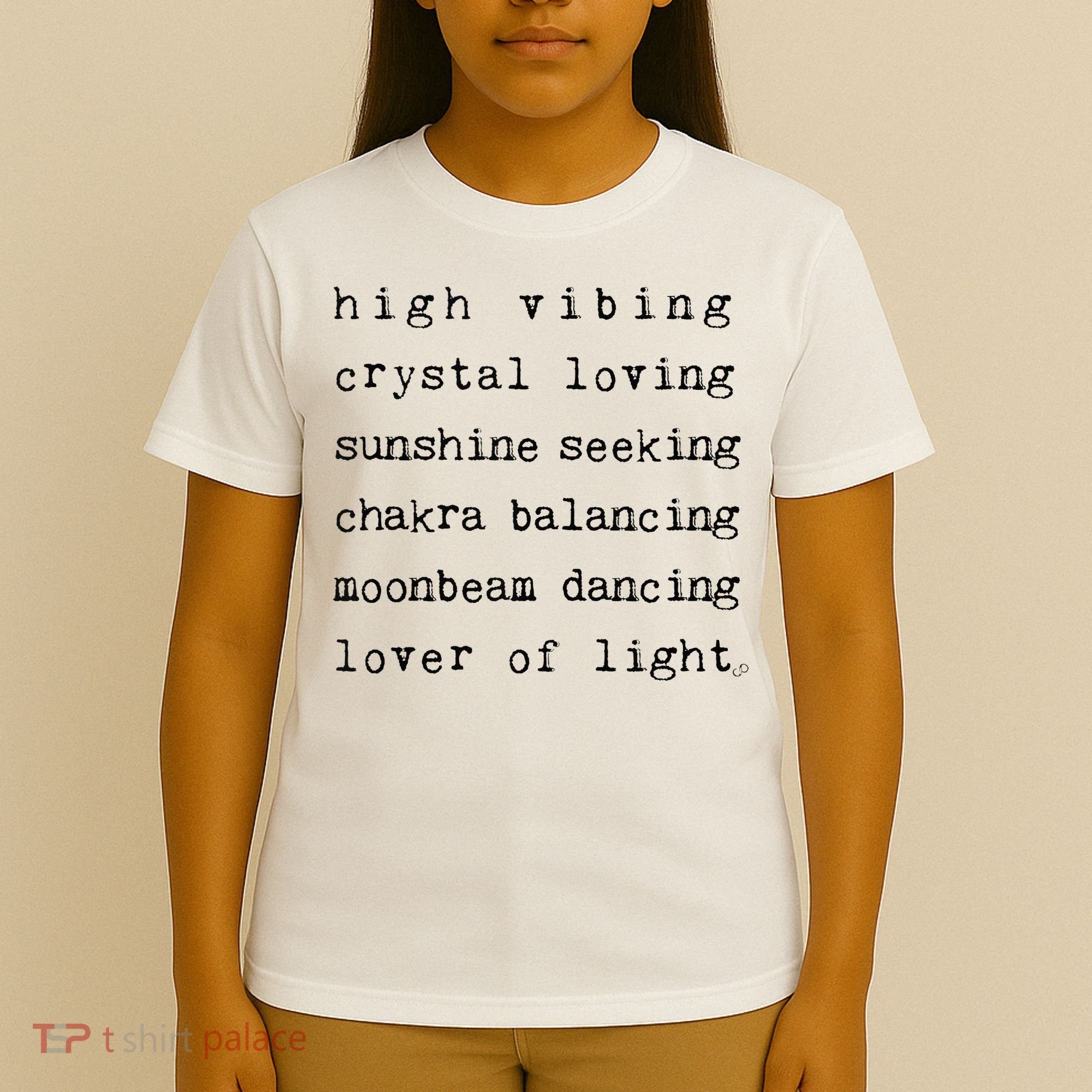 High Vibing Crystal Loving Sunshine Seeking Chakra Balancing T-Shirt
