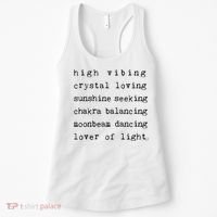 High Vibing Crystal Loving Sunshine Seeking Chakra Balancing Women's Tank Top thumb 0