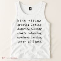 High Vibing Crystal Loving Sunshine Seeking Chakra Balancing Tank Top thumb 2