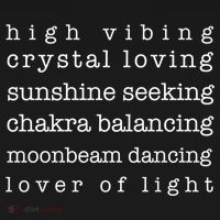 High Vibing Crystal Loving Sunshine Seeking Chakra Balancing Gift Women's Hoodie thumb 2