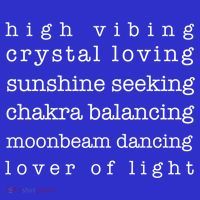 High Vibing Crystal Loving Sunshine Seeking Chakra Balancing Gift Sweatshirt thumb 3