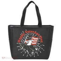 Happy Veterans Day Eagle Tote Bag thumb 0