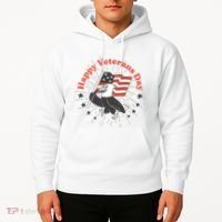 Happy Veterans Day Eagle Hoodie thumb 2