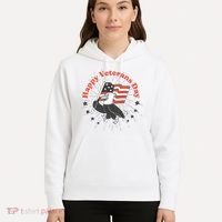 Happy Veterans Day Eagle Hoodie thumb 5