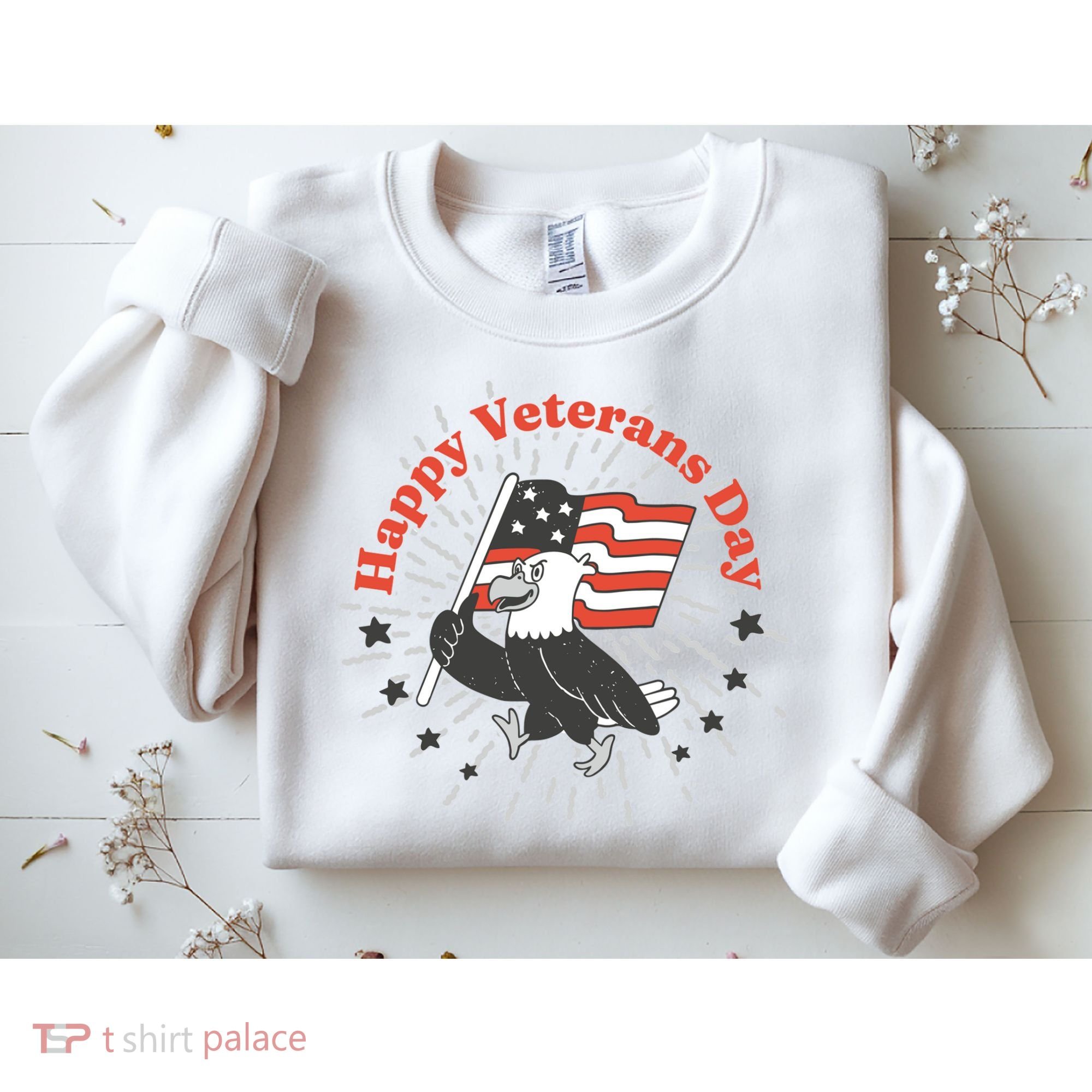 Happy Veterans Day Eagle Sweatshirt