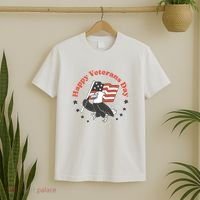 Happy Veterans Day Eagle T-Shirt thumb 2