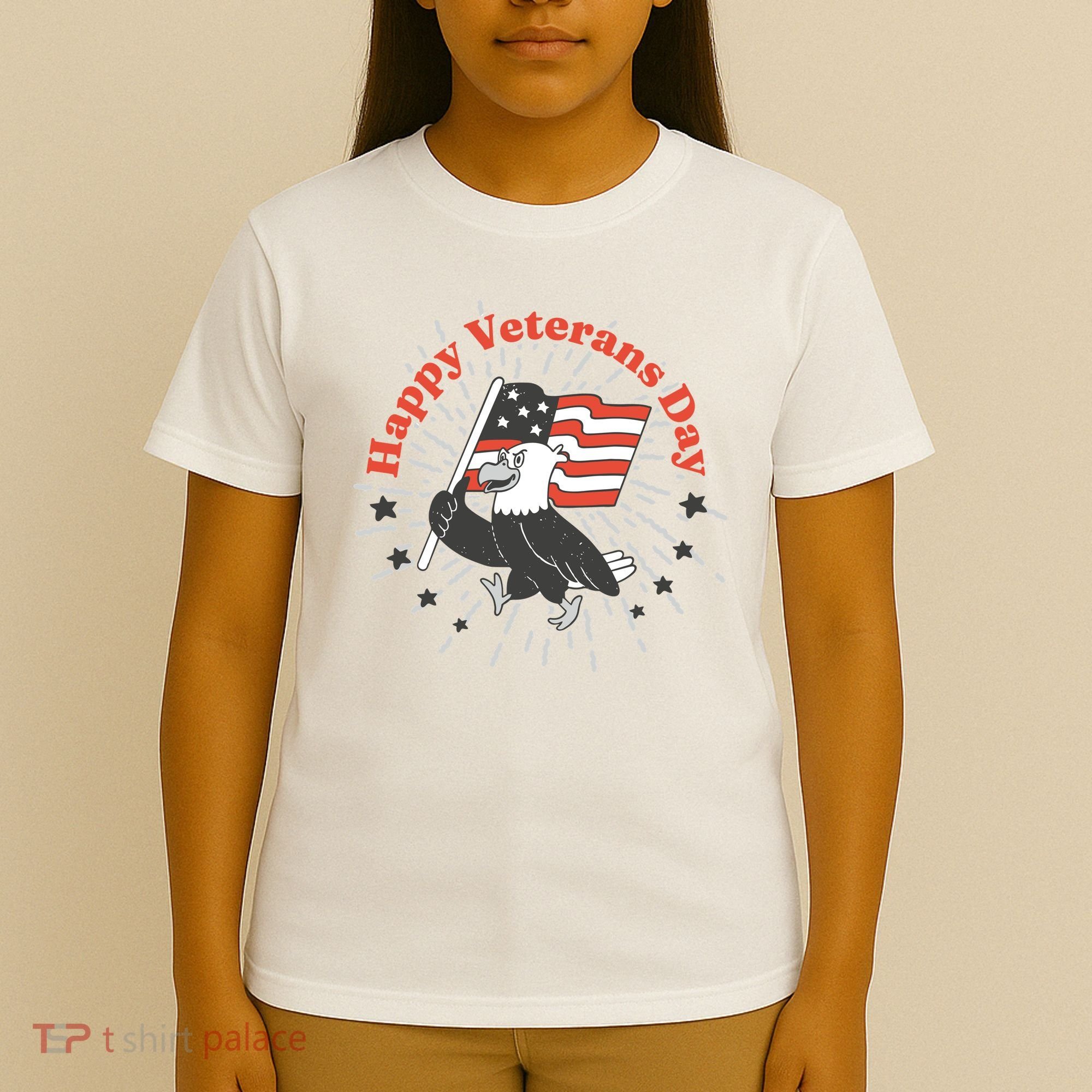 Happy Veterans Day Eagle T-Shirt