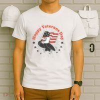 Happy Veterans Day Eagle T-Shirt thumb 6