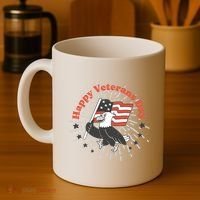 Happy Veterans Day Eagle Coffee Mug thumb 4