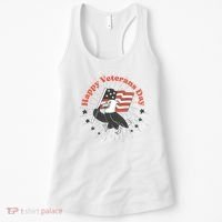 Happy Veterans Day Eagle Women's Tank Top thumb 0