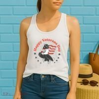 Happy Veterans Day Eagle Women's Tank Top thumb 2