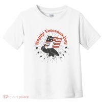 Happy Veterans Day Eagle Toddler T-Shirt thumb 0