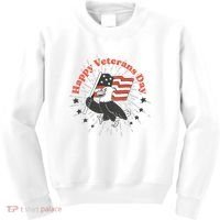 Happy Veterans Day Eagle Kids Sweatshirt thumb 0