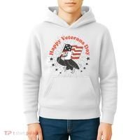 Happy Veterans Day Eagle Kids Hoodie thumb 4