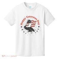Happy Veterans Day Eagle Kids T-Shirt thumb 0