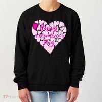 Happy Valentine's Day Heart Shape Logo Women's Sweatshirt thumb 0