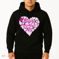 Happy Valentine's Day Heart Shape Logo Hoodie thumb 2