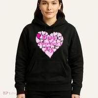 Happy Valentine's Day Heart Shape Logo Hoodie thumb 5