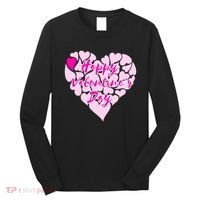 Happy Valentine's Day Heart Shape Logo Long Sleeve Shirt thumb 0