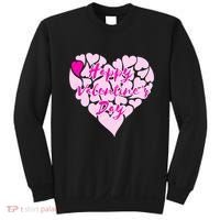 Happy Valentine's Day Heart Shape Logo Sweatshirt thumb 0