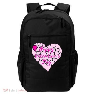 Happy Valentine's Day Heart Shape Logo Backpack