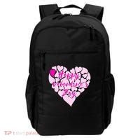Happy Valentine's Day Heart Shape Logo Backpack thumb 0