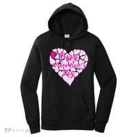 Happy Valentine's Day Heart Shape Logo Women's Hoodie thumb 0