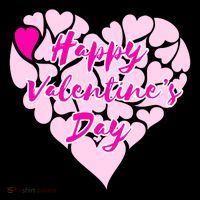 Happy Valentine's Day Heart Shape Logo Women's Hoodie thumb 2