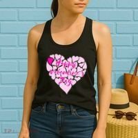 Happy Valentine's Day Heart Shape Logo Women's Tank Top thumb 2