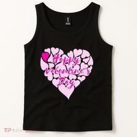 Happy Valentine's Day Heart Shape Logo Tank Top thumb 2