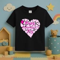 Happy Valentine's Day Heart Shape Logo Toddler T-Shirt thumb 3
