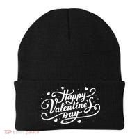 Happy Valentine's Day Simple Logo Beanie thumb 0