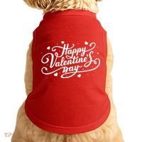 Happy Valentine's Day Simple Logo Doggie Tank thumb 0