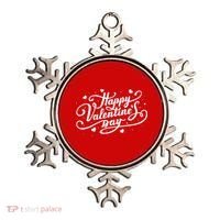 Happy Valentine's Day Simple Logo Ornament thumb 0