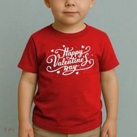 Happy Valentine's Day Simple Logo Toddler T-Shirt thumb 2