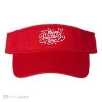 Happy Valentine's Day Simple Logo Visor thumb 0