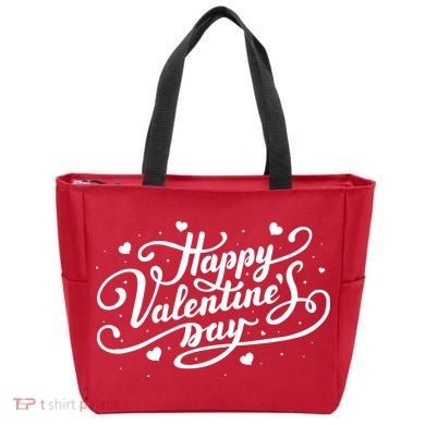 Happy Valentine's Day Simple Logo Tote Bag