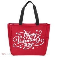 Happy Valentine's Day Simple Logo Tote Bag thumb 0