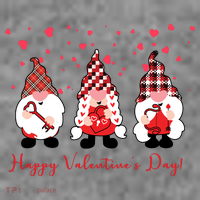 Happy Valentines Day Gnome Cute Gift Toddler Hoodie thumb 2