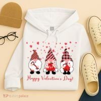 Happy Valentines Day Gnome Cute Gift Hoodie thumb 4