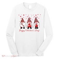 Happy Valentines Day Gnome Cute Gift Long Sleeve Shirt thumb 0