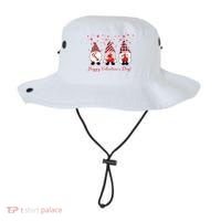 Happy Valentines Day Gnome Cute Gift Bucket Hat thumb 0