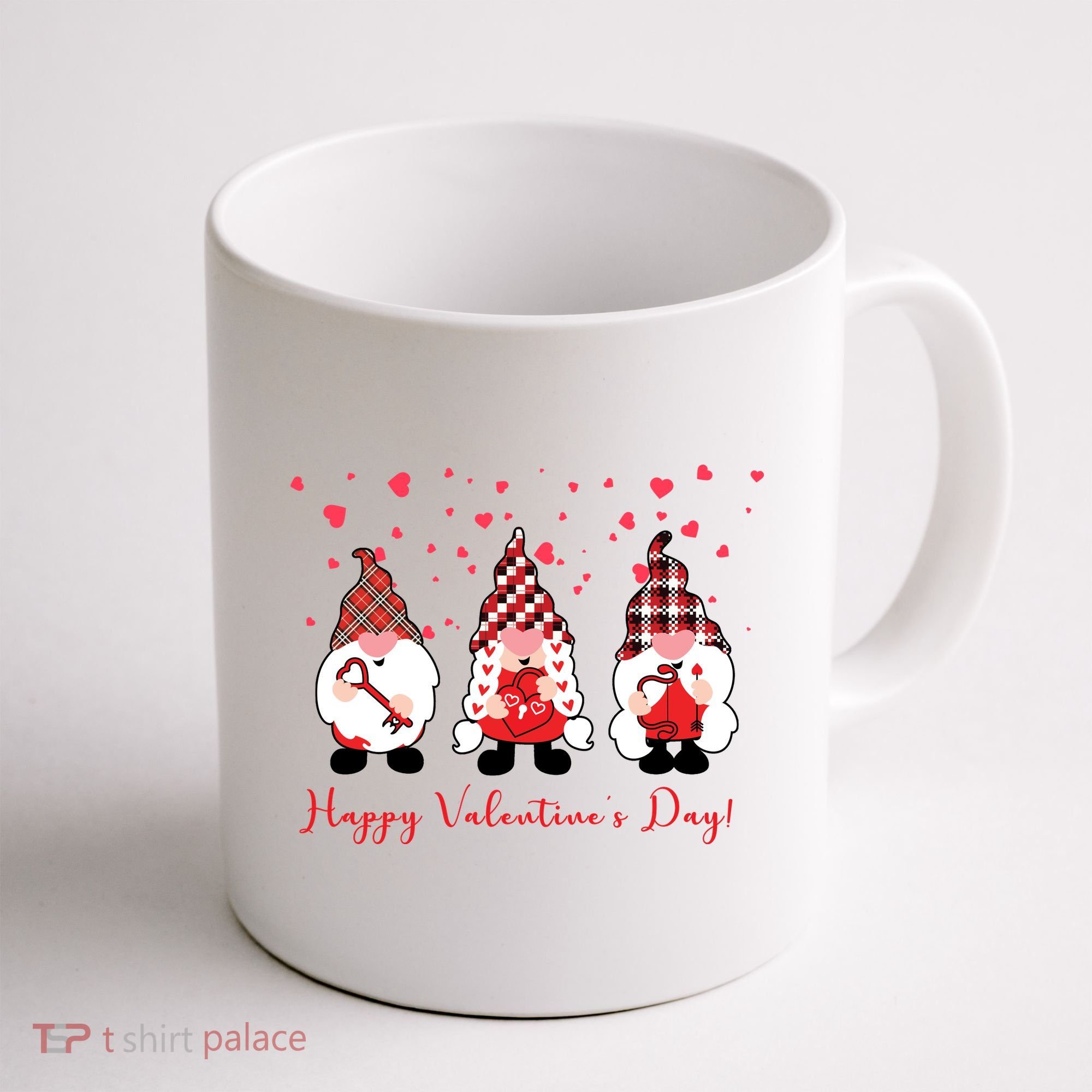 Happy Valentines Day Gnome Cute Gift Coffee Mug