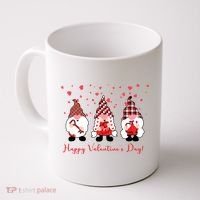 Happy Valentines Day Gnome Cute Gift Coffee Mug thumb 0