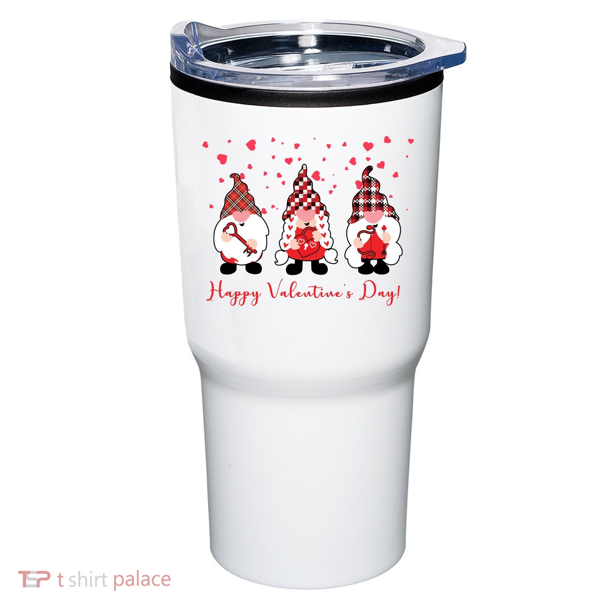 Happy Valentines Day Gnome Cute Gift Tumbler