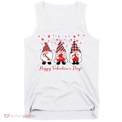 Happy Valentines Day Gnome Cute Gift Tank Top