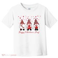 Happy Valentines Day Gnome Cute Gift Toddler T-Shirt thumb 0
