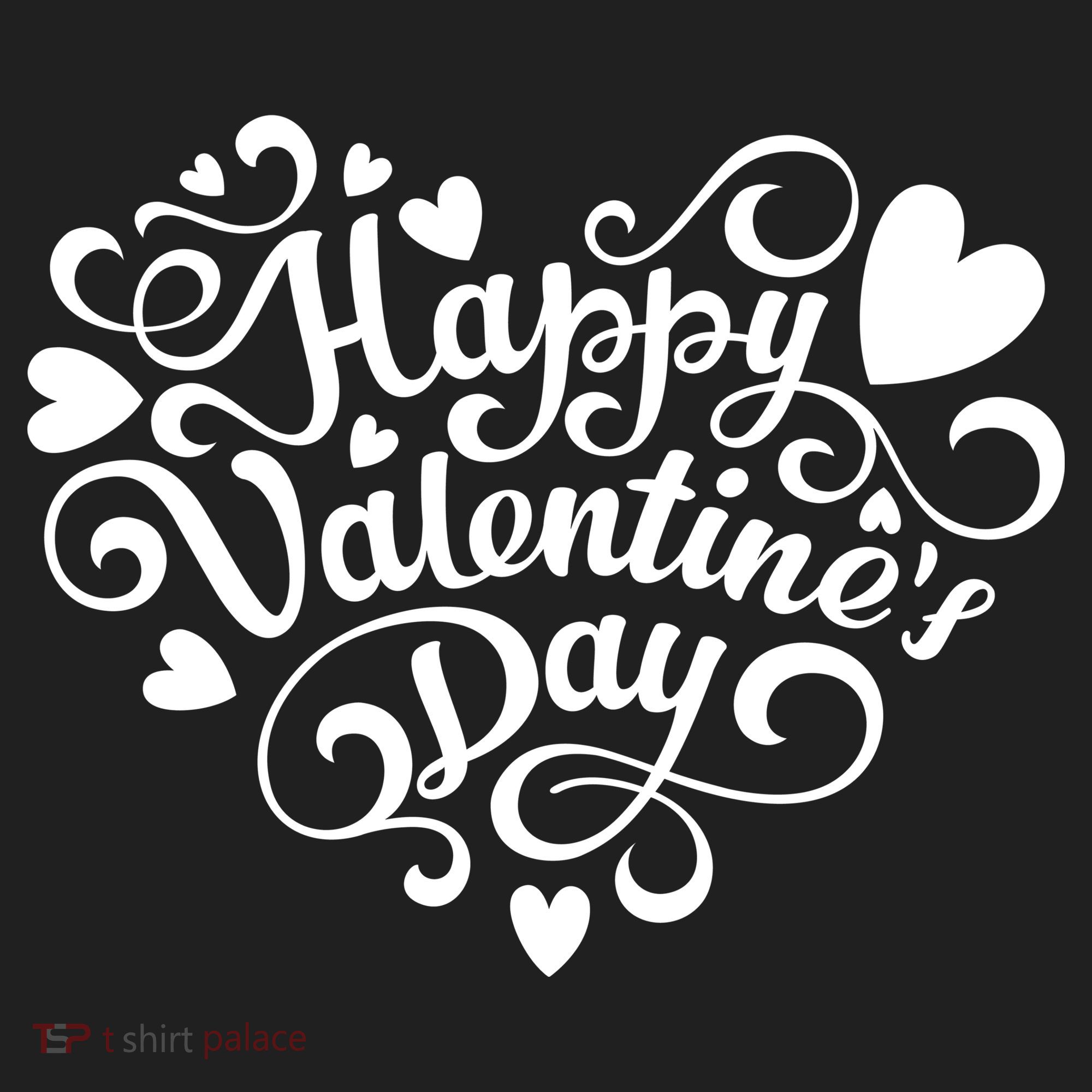 Happy Valentines Day Shaped Heart Women's Sweatshirt